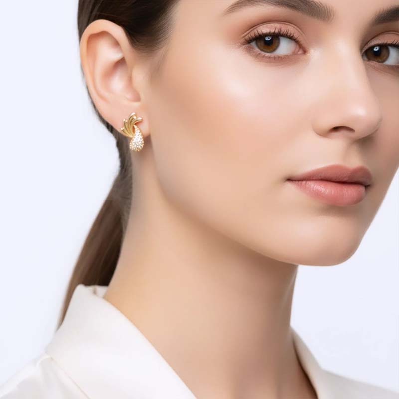 Delicate wing style anti tarnish stud earrings Dailywear or special occasions - Image 6