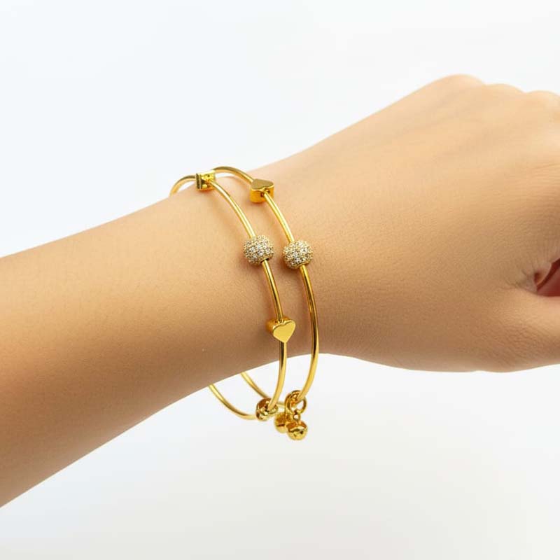 Classy sleek open bangle style ,Silver-toned bracelet Stainless steel - Image 3