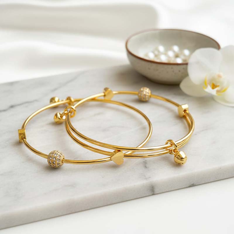 Classy sleek open bangle style ,Silver-toned bracelet Stainless steel - Image 4