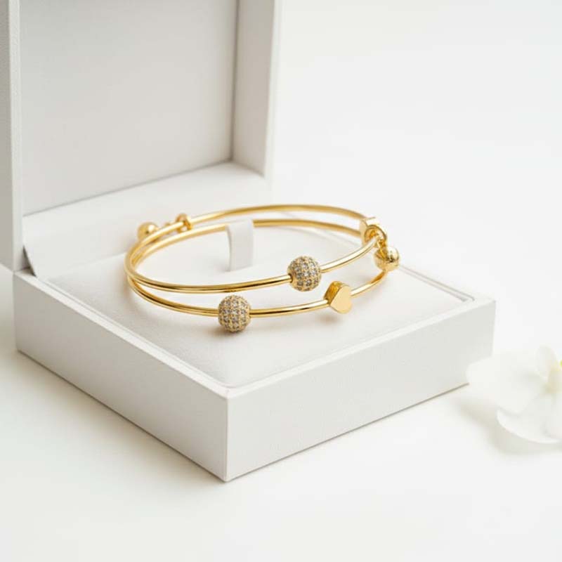 Classy sleek open bangle style ,Silver-toned bracelet Stainless steel