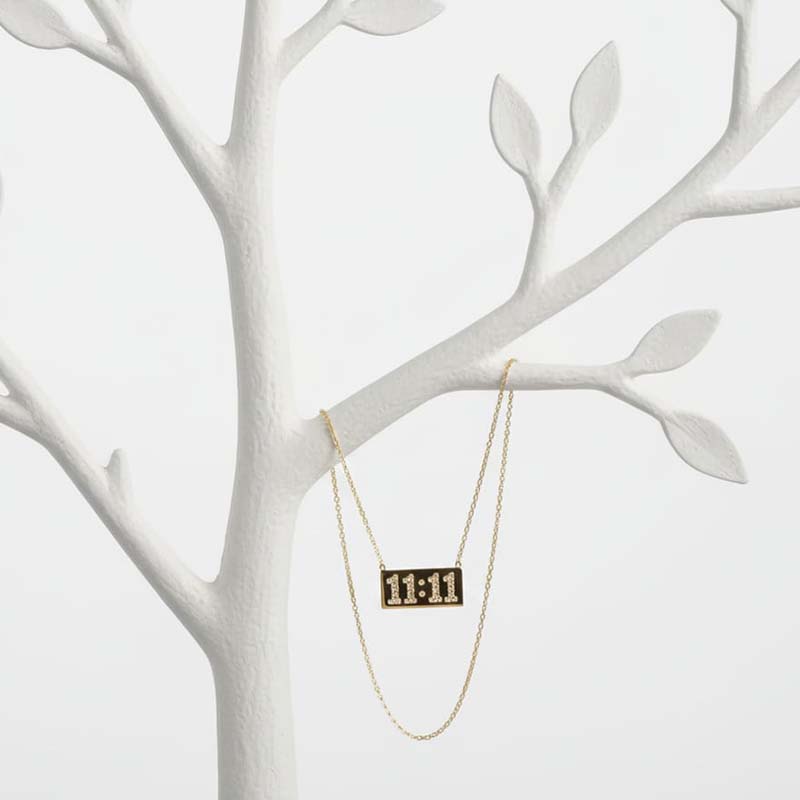 '11:11' Angel Number anti tarnish pendent Stainless steel - Image 5