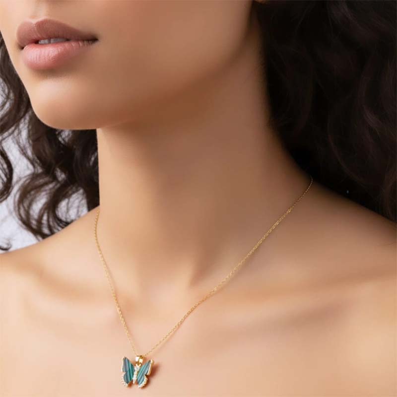 Beautiful Butterfly charm, metallic anti tarnish pendent Stainless steel - Image 5