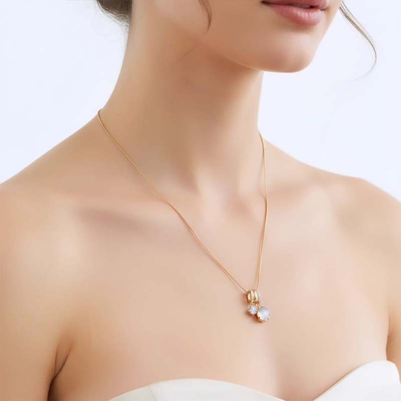 Divine multi-charm piece,layered aesthetic Pendent Stainless Steel - Image 6