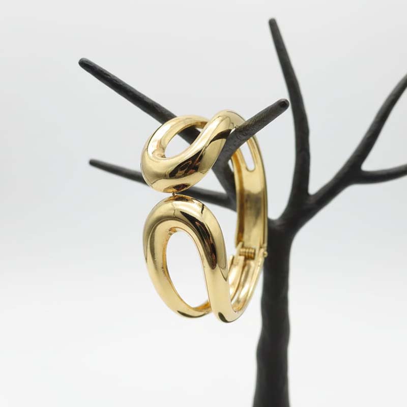 Timeless infinity-inspired design, cuff-style khada bracelet - Image 2