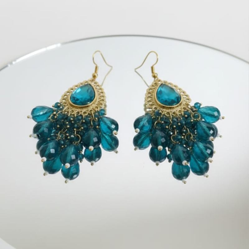 Peacock earrings Everyday elegance or special occasions - Image 4