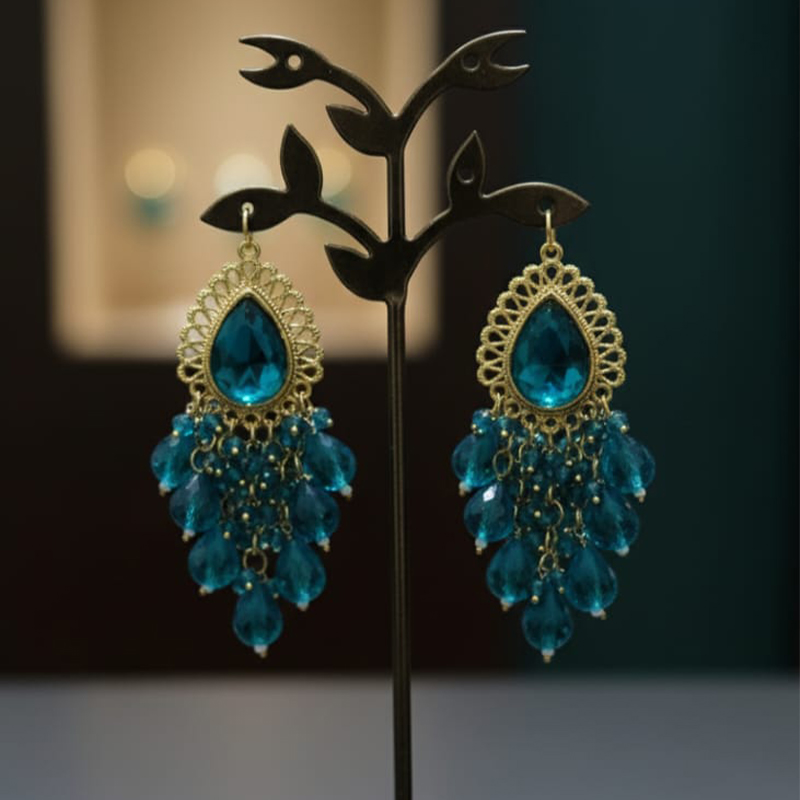 Peacock earrings Everyday elegance or special occasions - Image 7