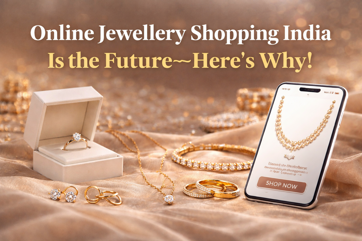 Online Jewellery Shopping India Is the Future—Here’s Why!